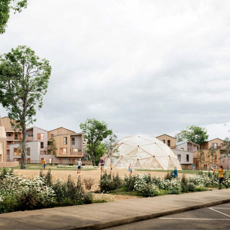 Renouvellement urbain - Square du Morbihan - Vannes