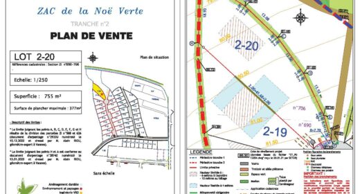 PLOERMEL – ZAC de la Noé Verte – Terrain